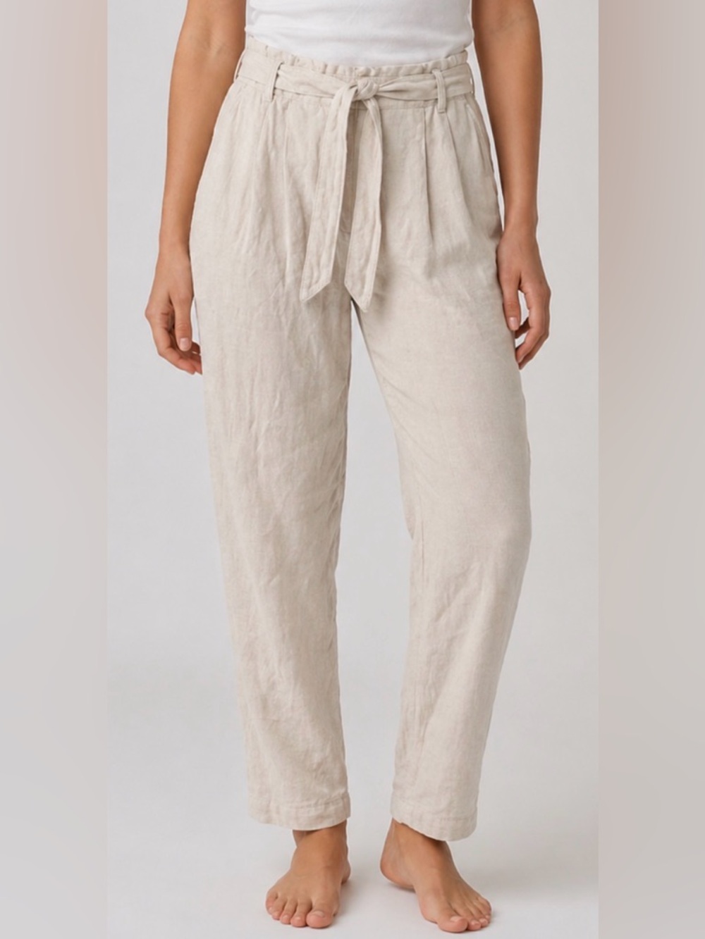 LOFT Linen Blend Pants, Size XSP